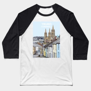 Truro Cornwall. Cornish gift. Kernow fishing harbour Baseball T-Shirt